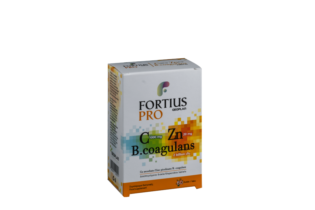 FORTIUS PRO C, Zn,B.coagulans - Pharmacy Nonakris